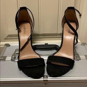 Target Brand Merona Black Block Heel Sandal